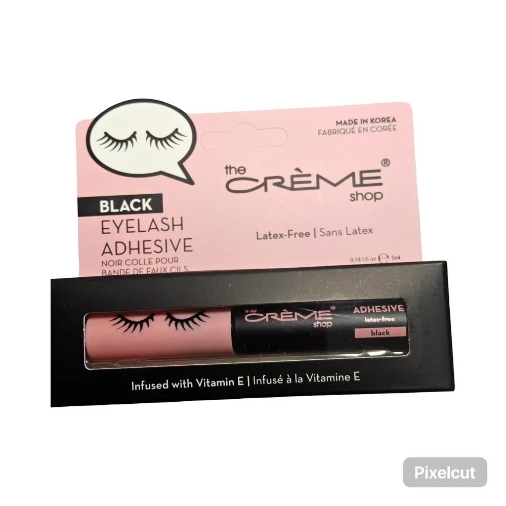 NWOT The Crème Shop Bundle with Eyelash Adhesive, mascara an Sloth Face Mask